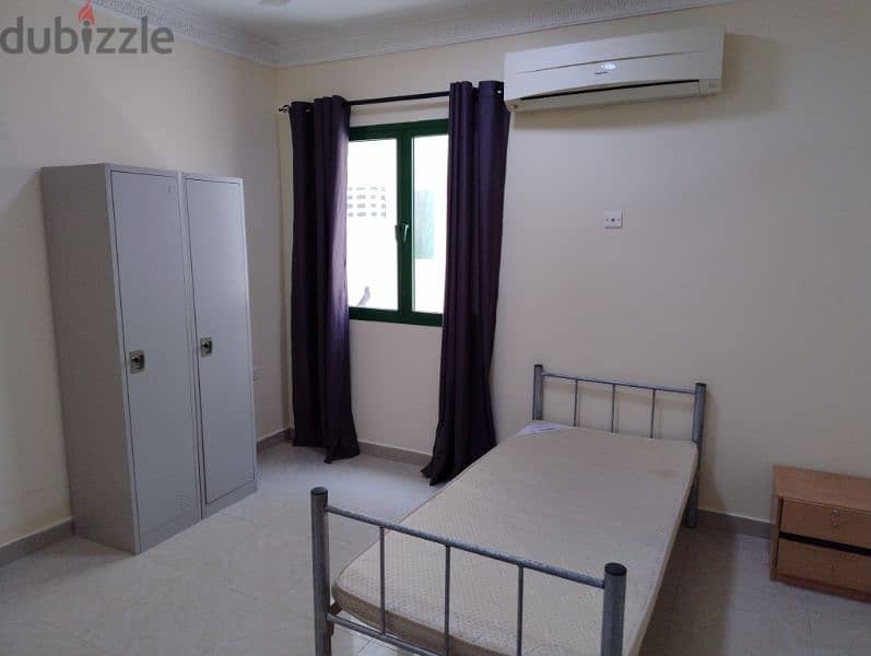 In Ghubrah Furnished Rooms Available For An Executive Male Bachelors