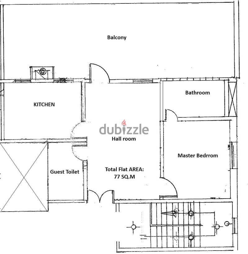 FLAT FOR RENT AT AL KHUWAIR 33 NEAR SAID BIN TAIMUR MOSQUE Apartments