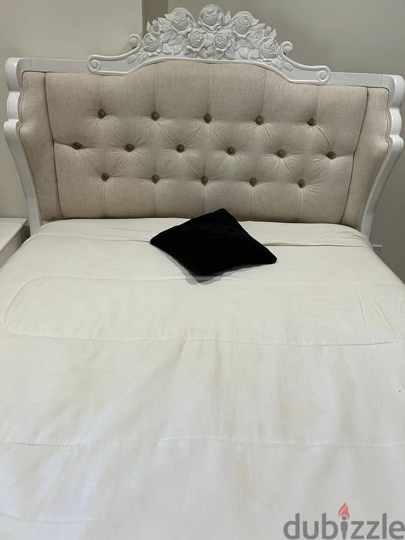 New Louis Queen bed 150X200, studio gel memory foam mattress 150X200
