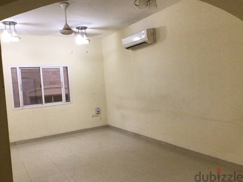 spacious 2 bhk flat near Indian school darsait with balcony