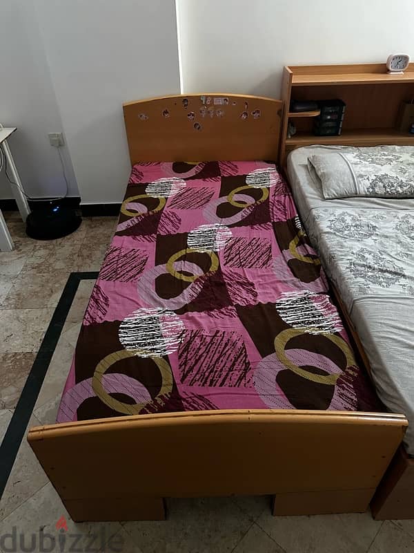 single cot with bed for sale Furniture 129757831
