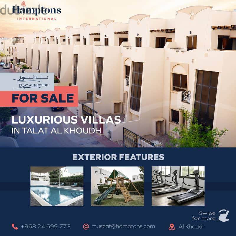 LUXURIOUS VILLAS FOR SALE! Talat Al Khoud Villas for Sale 121275099
