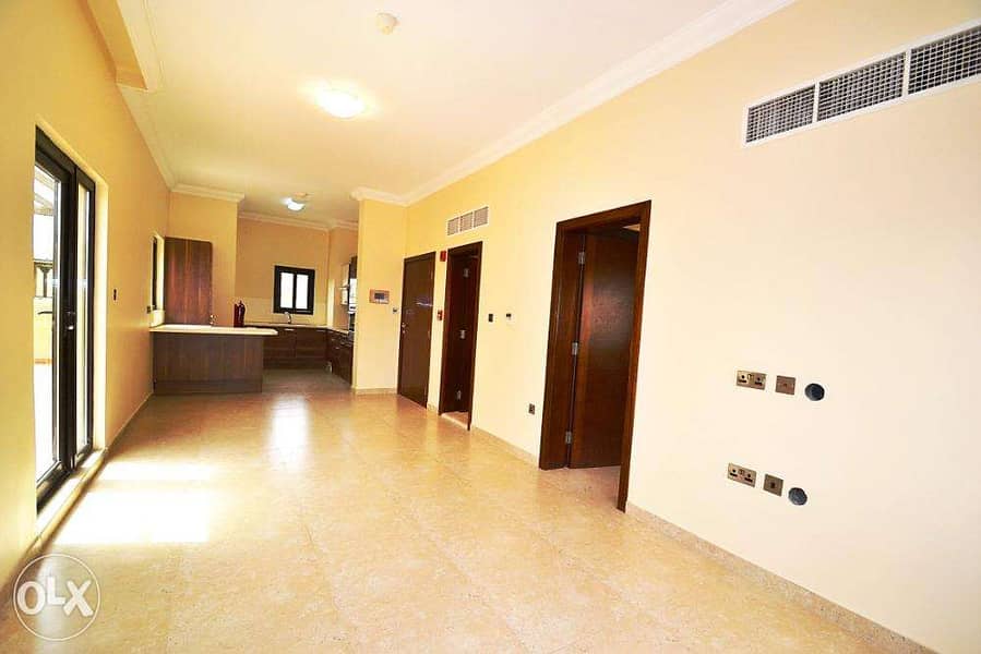 Al Waab semifurnished 1bed apartment on secure gated complex
