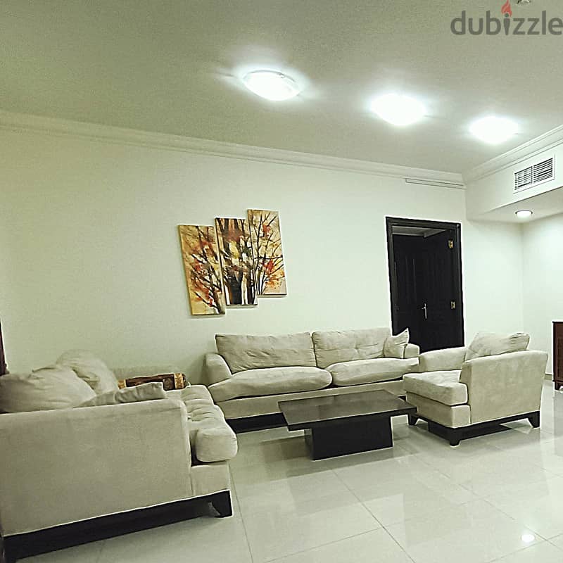 Including bills. . . 2 Bhk furnished flat available at wakra