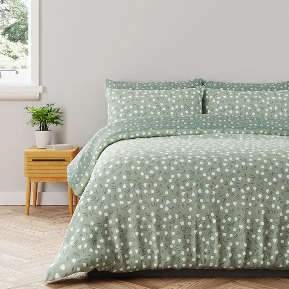sage green double bedding for Sale OFF 63