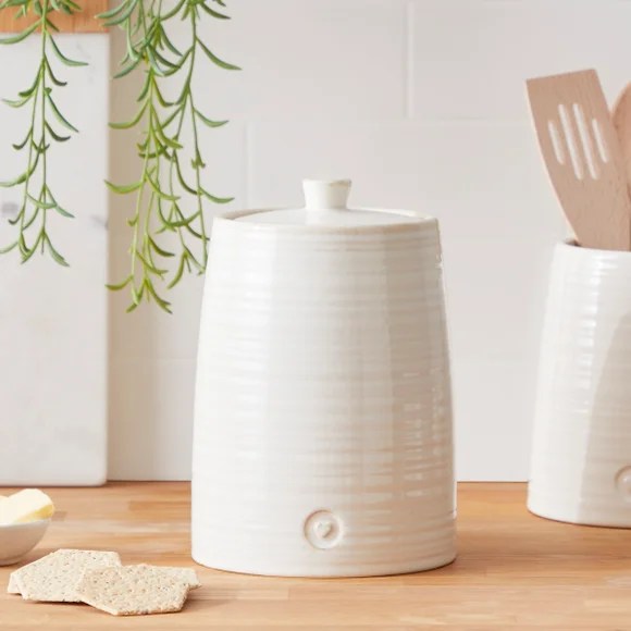 White Kitchen Storage Jars Just Kitchen Canisters