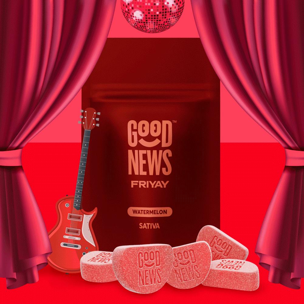 Good News Friyay Cresco Good News Friyay Watermelon 100MG 20PK Major