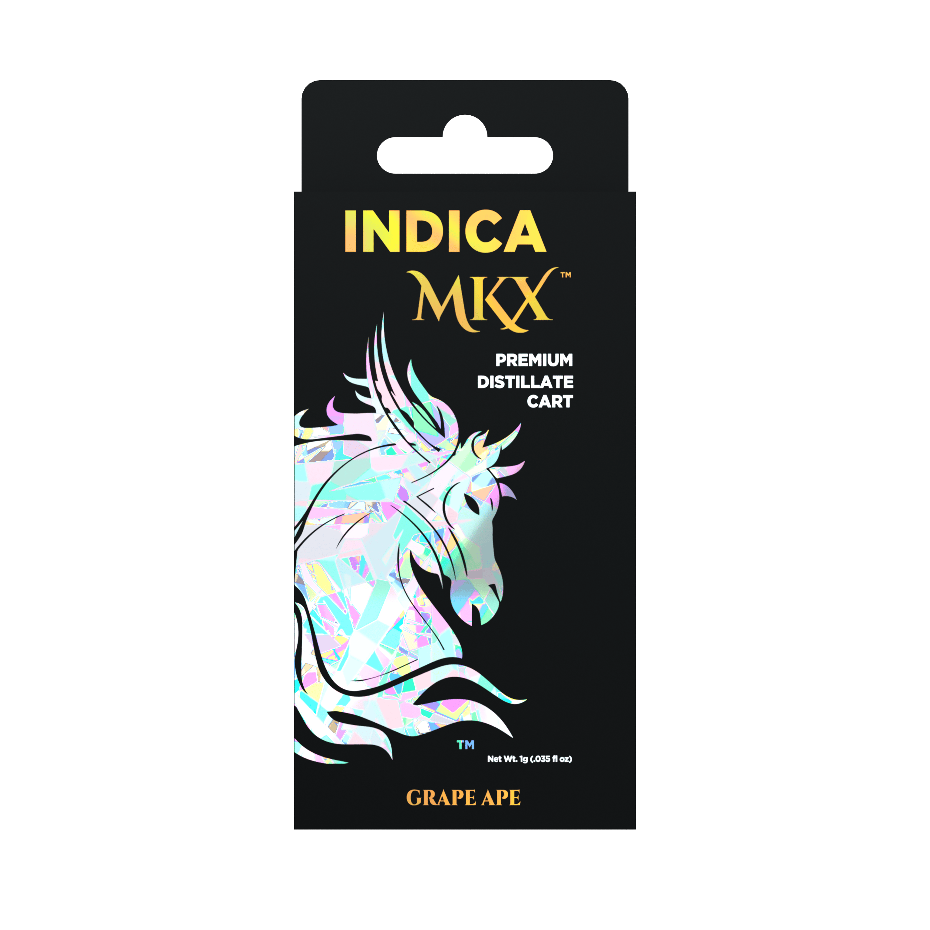 MKX Oil Co. Distillate Grape Ape Indica Marijuana for Sale Joint