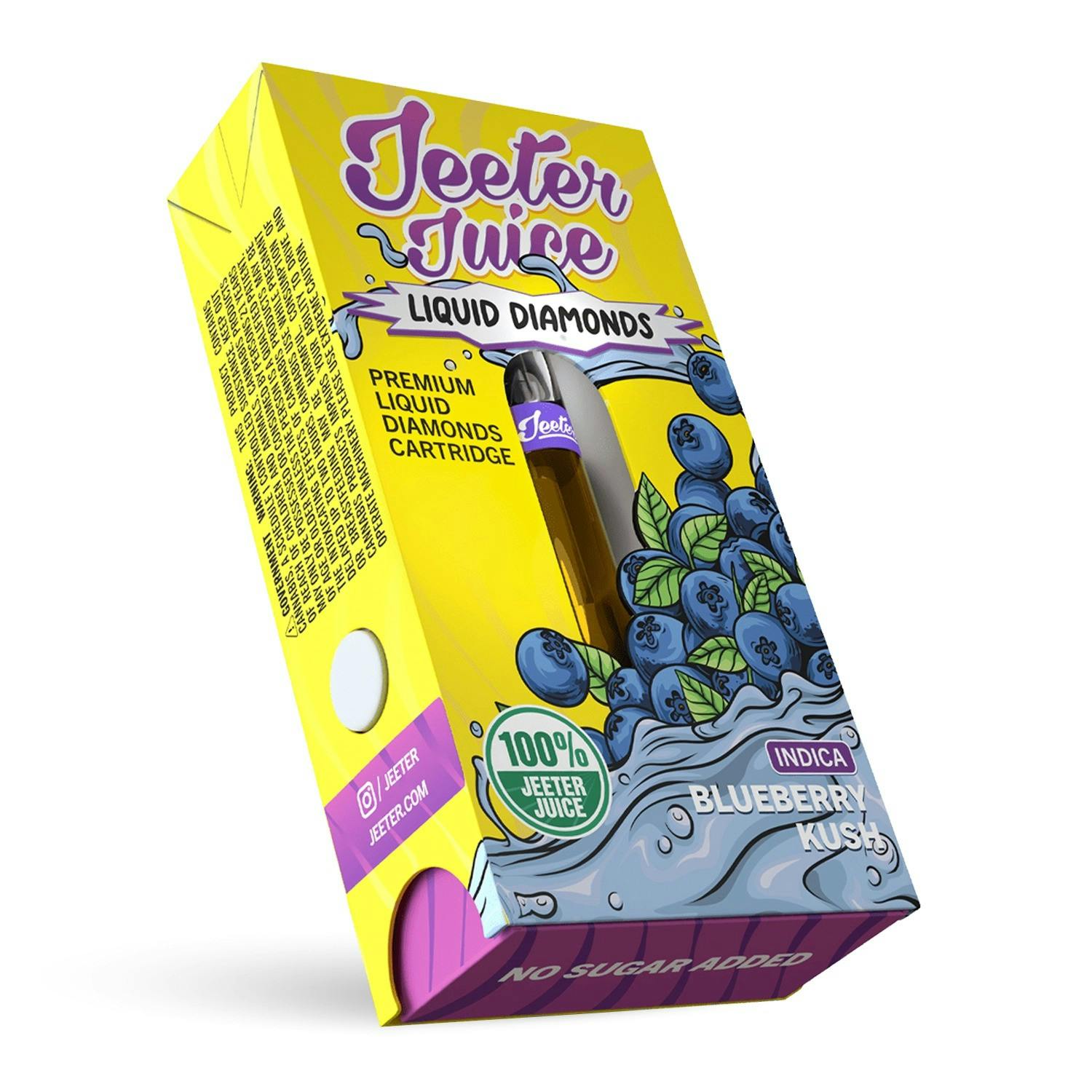 Jeeter Juice Blueberry Kush Cart Liquid Diamond Lemonnade Union City