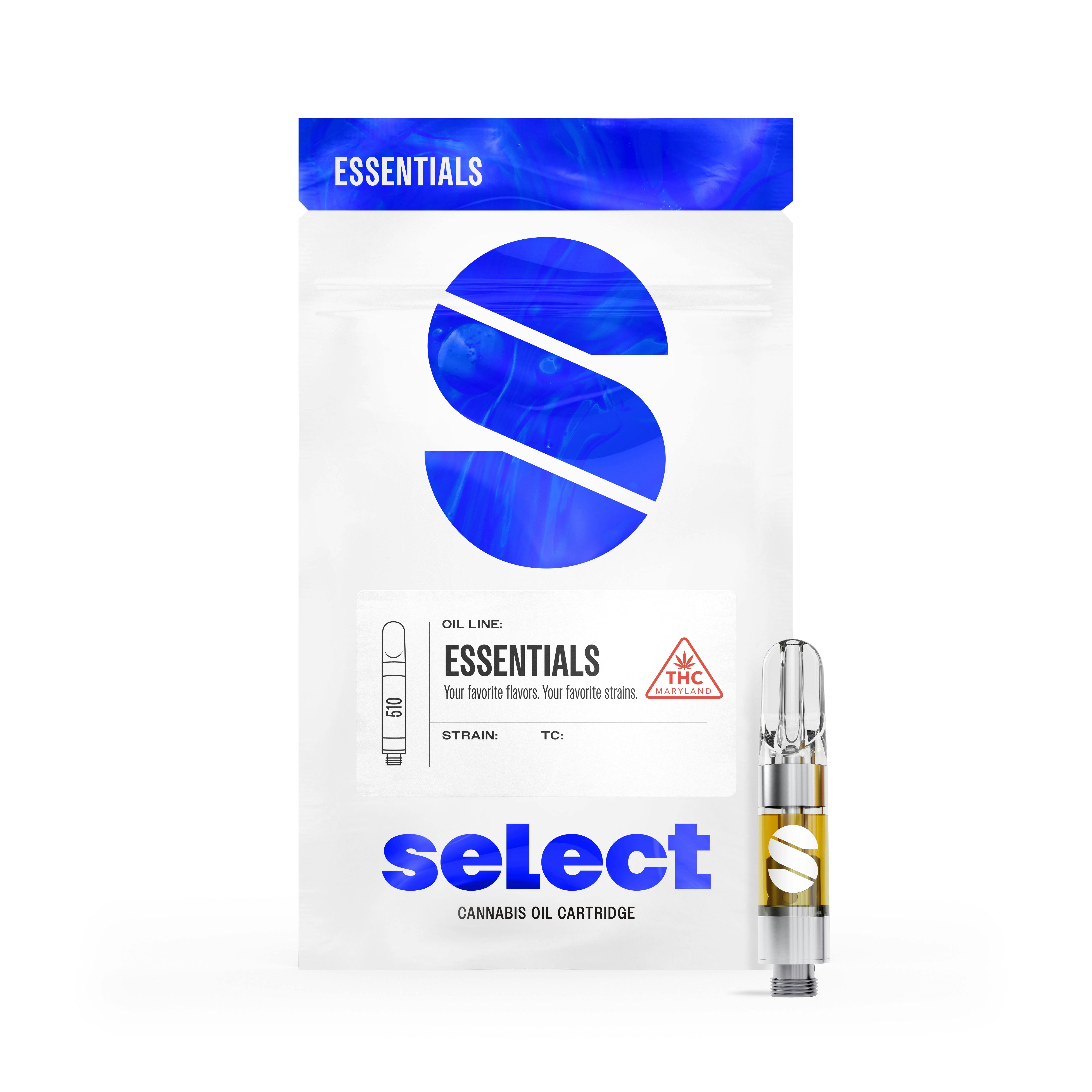 Select Essentials Cartridge - Indica: True Kush