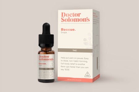 GTI Dr.Solomon's Rescue THC Rich Tincture 15ml 800mg