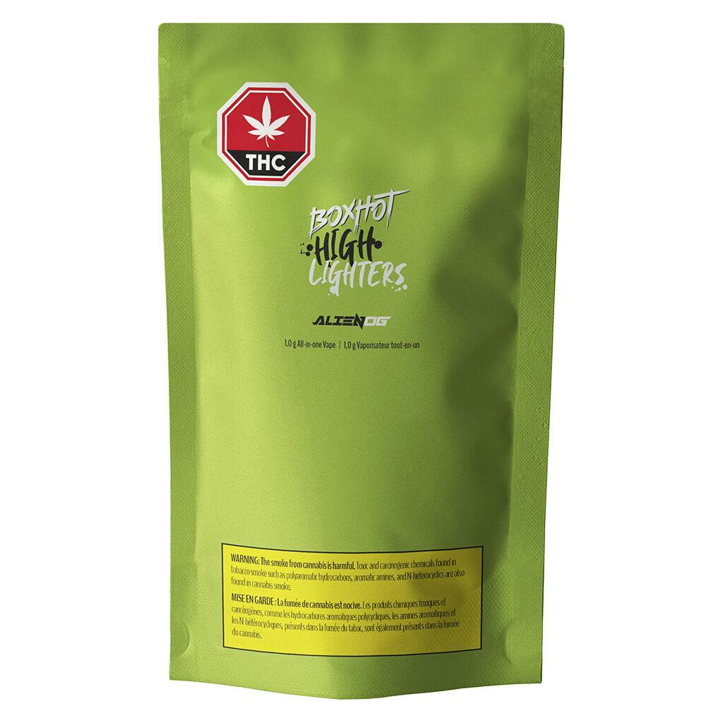 BOXHOT Highlighters Alien OG AllinOne Disposable Pen