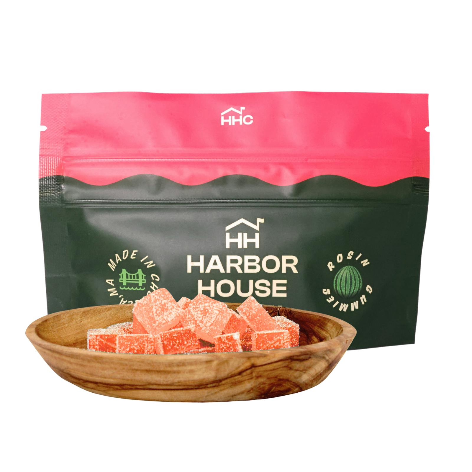 Harbor House Collective Sour Watermelon Hybrid Rosin Gummies 20pk