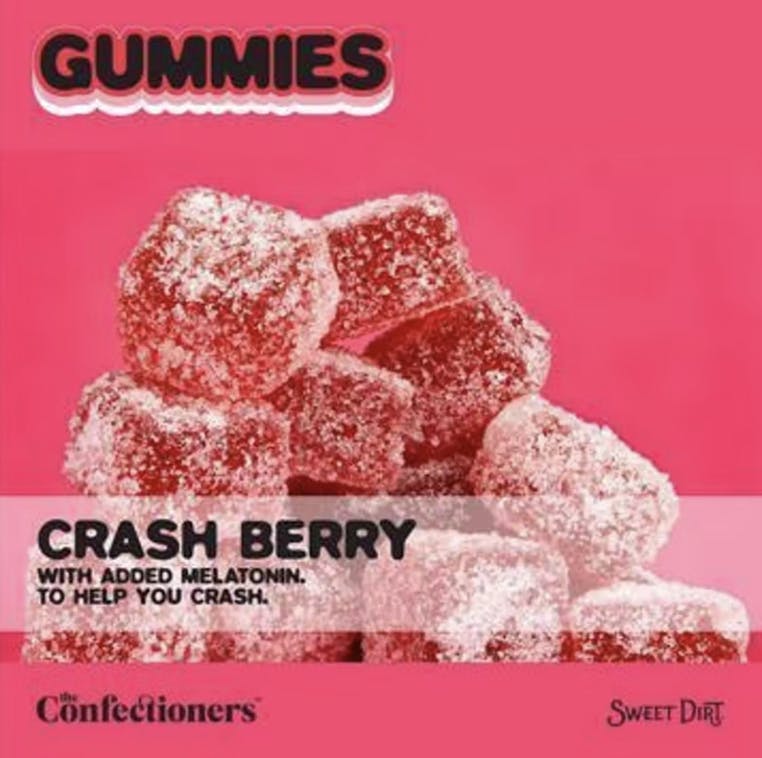 Crash Berry Gummies with Melatonin 1g Edibles Sweet Dirt Portland, ME
