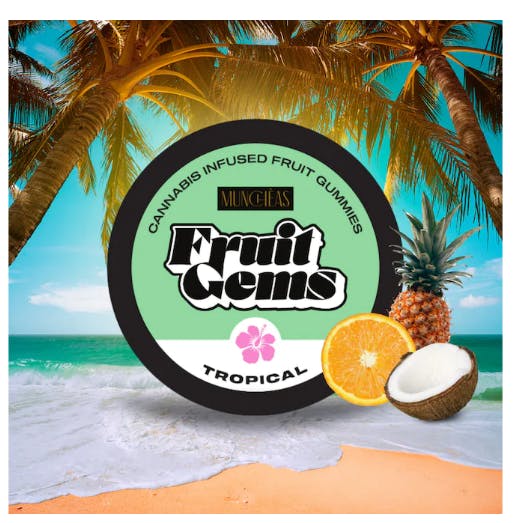 Munchèas Tropical Fruit Gems Zaza Green