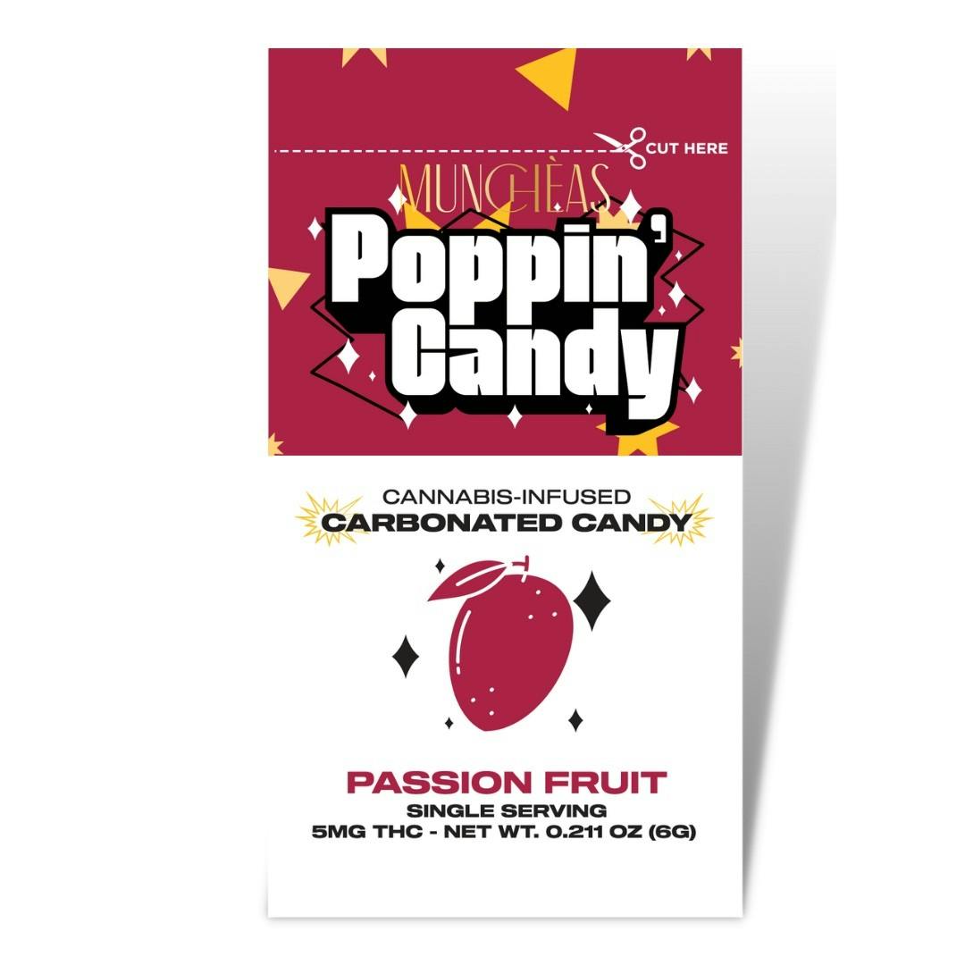 Muncheas Popping Candy (5mg) Passionfruit Cheech & Chong's Dispensoria
