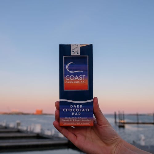 COAST Cannabis Co. Dark Chocolate Sea Salt Bar Yamba Boutique Dispensary