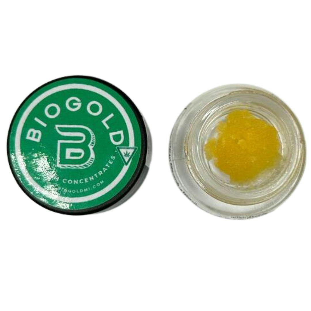 AU Biogold Sherb Cream Pie x Mai Tai Cured Resin North Coast