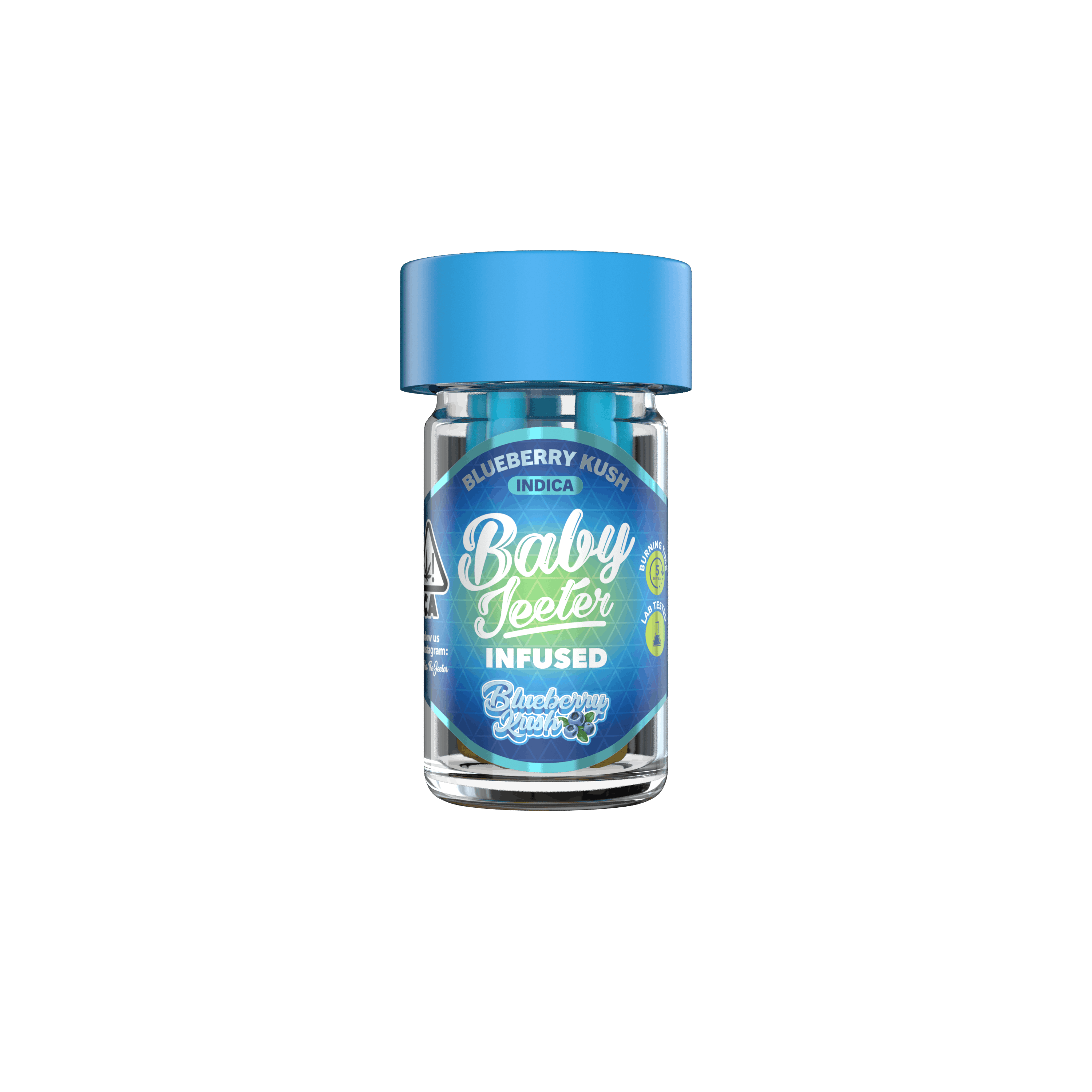 Jeeter Baby Blueberry Kush Indoor Multi Infused 5pk Cookies