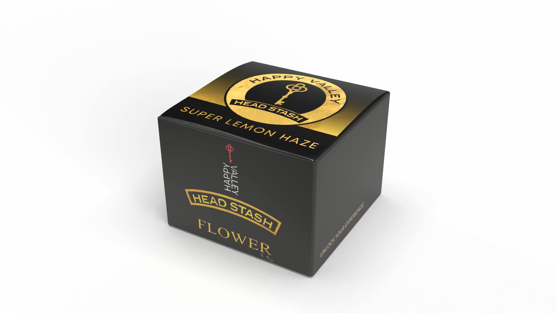 Happy Valley Head Stash Flower 3.5g White Wedding Strain