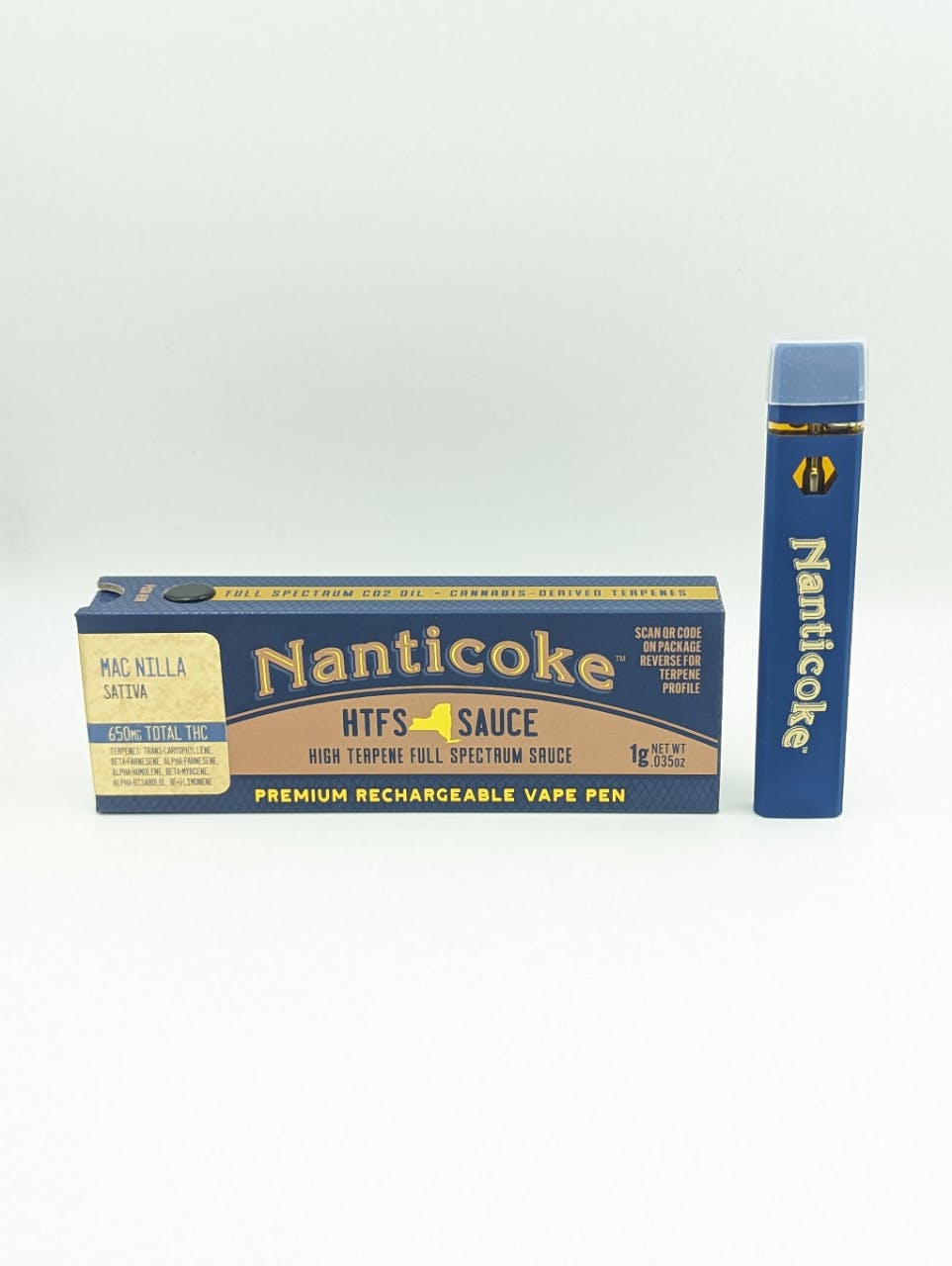 Nanticoke Mac Nilla Disposable Vape 1g Sacred Bloom Cannabis