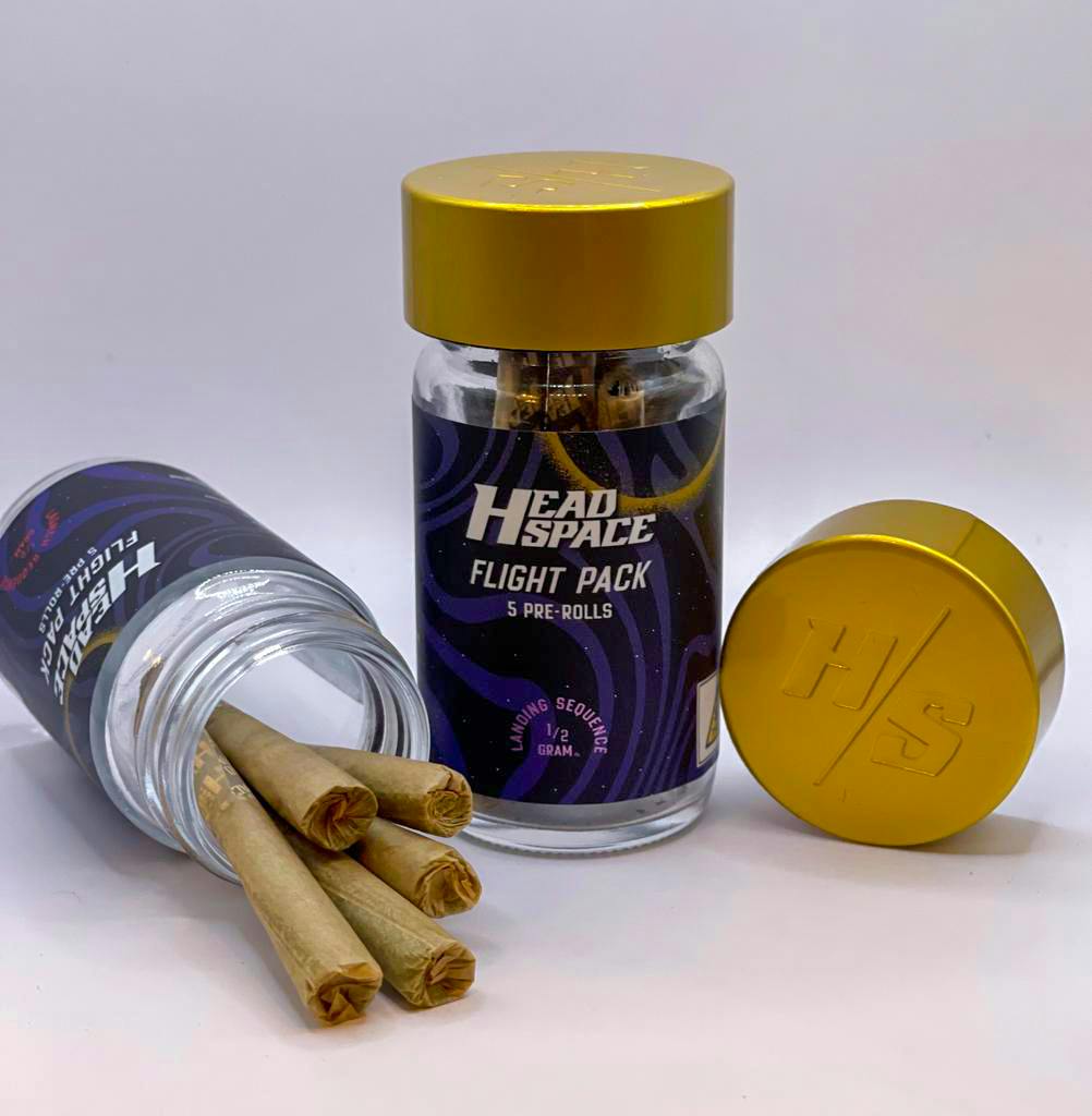 Head Space Indica Landing PreRolls 2.5g 5pk Sacred Bloom Cannabis