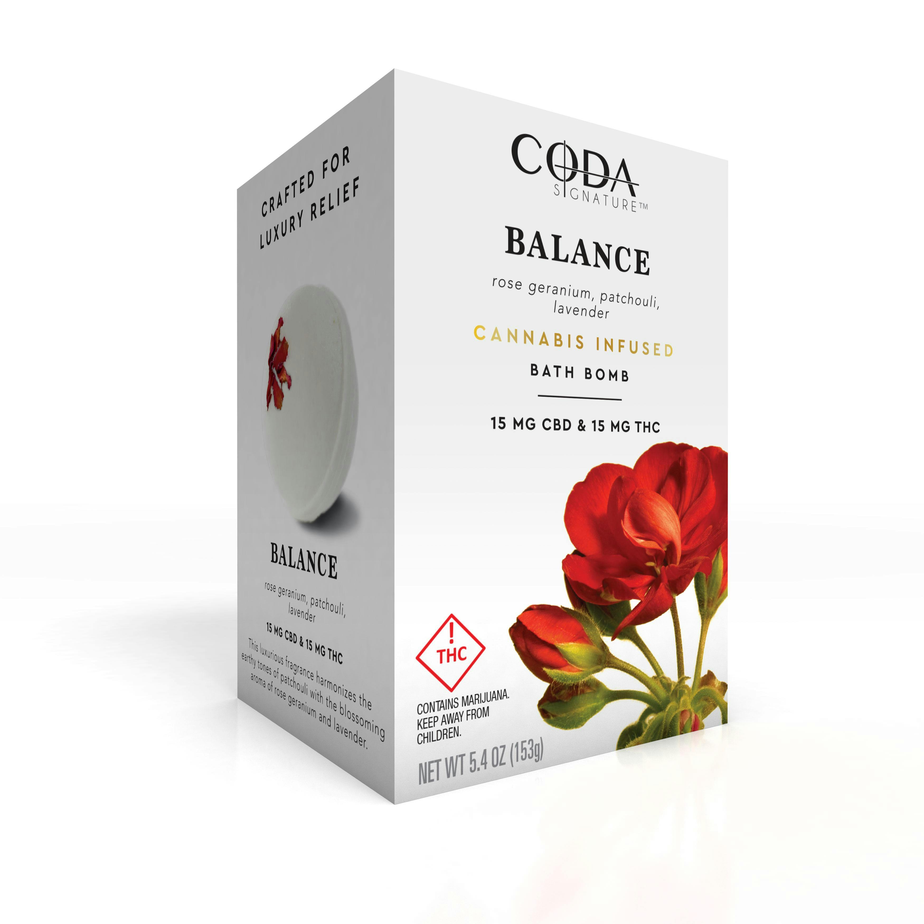 CODA Bath Bomb Single Balance 15mg • Kind Love