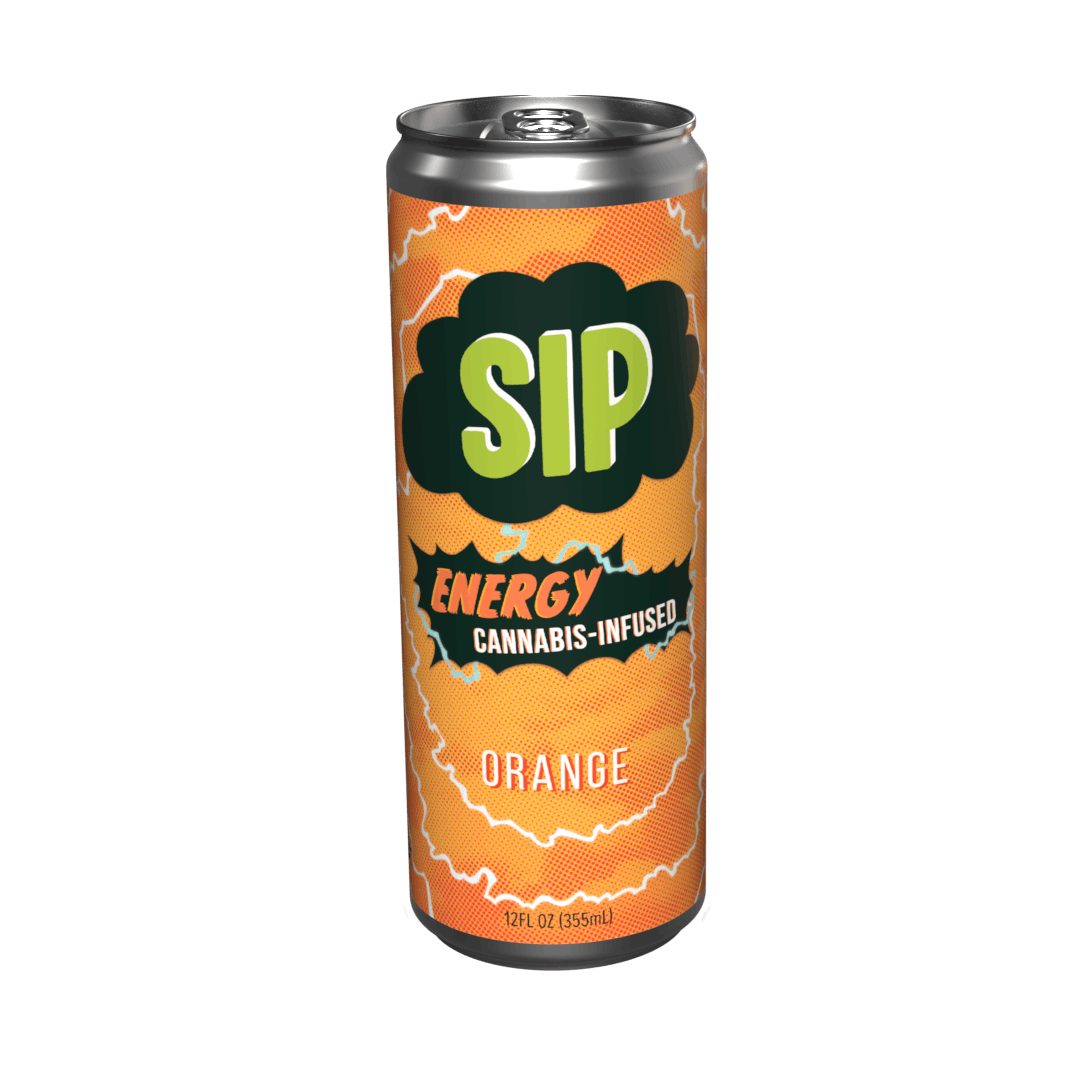 Orange Energy 12oz Soda 25mg • Green Meadows