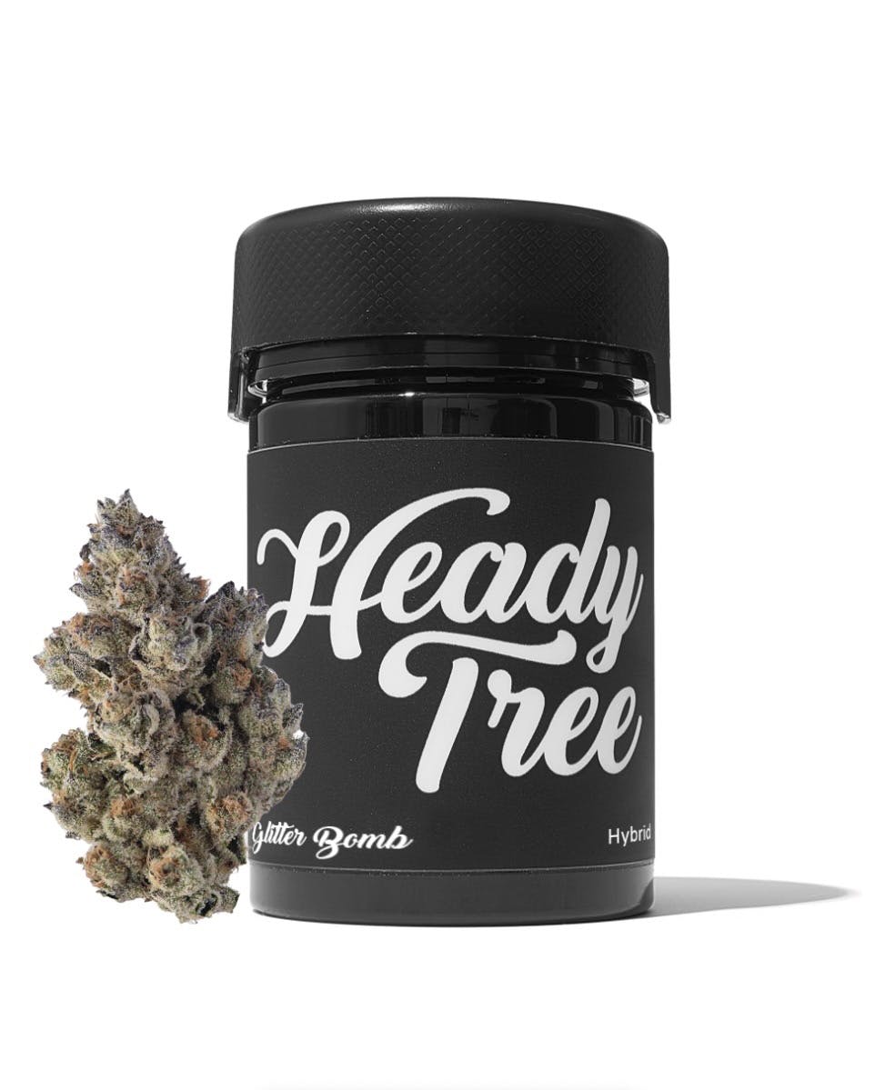 Heady Tree Glitter Bomb Doobie