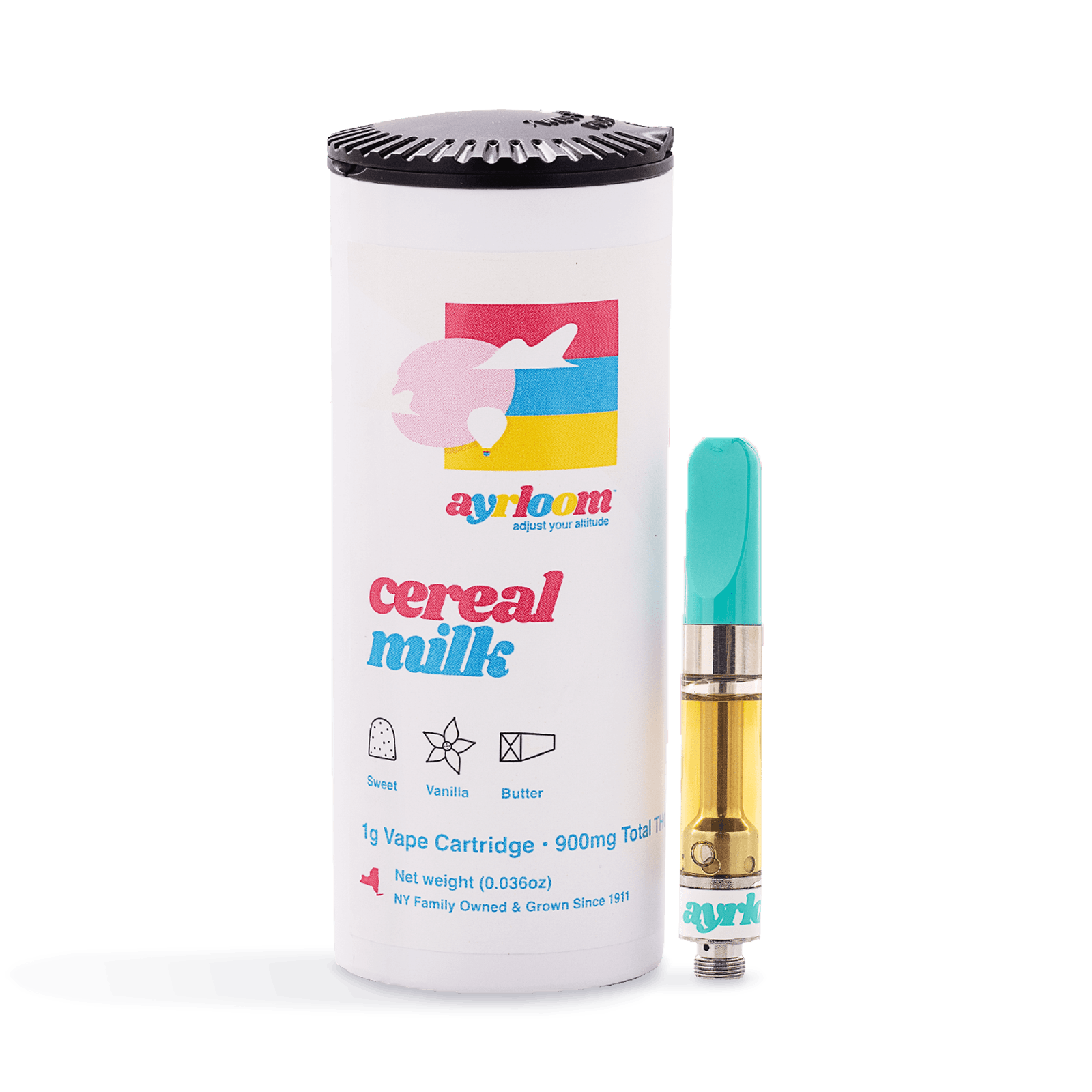 Ayrloom Cereal Milk Cartridge 1g Just Breathe.