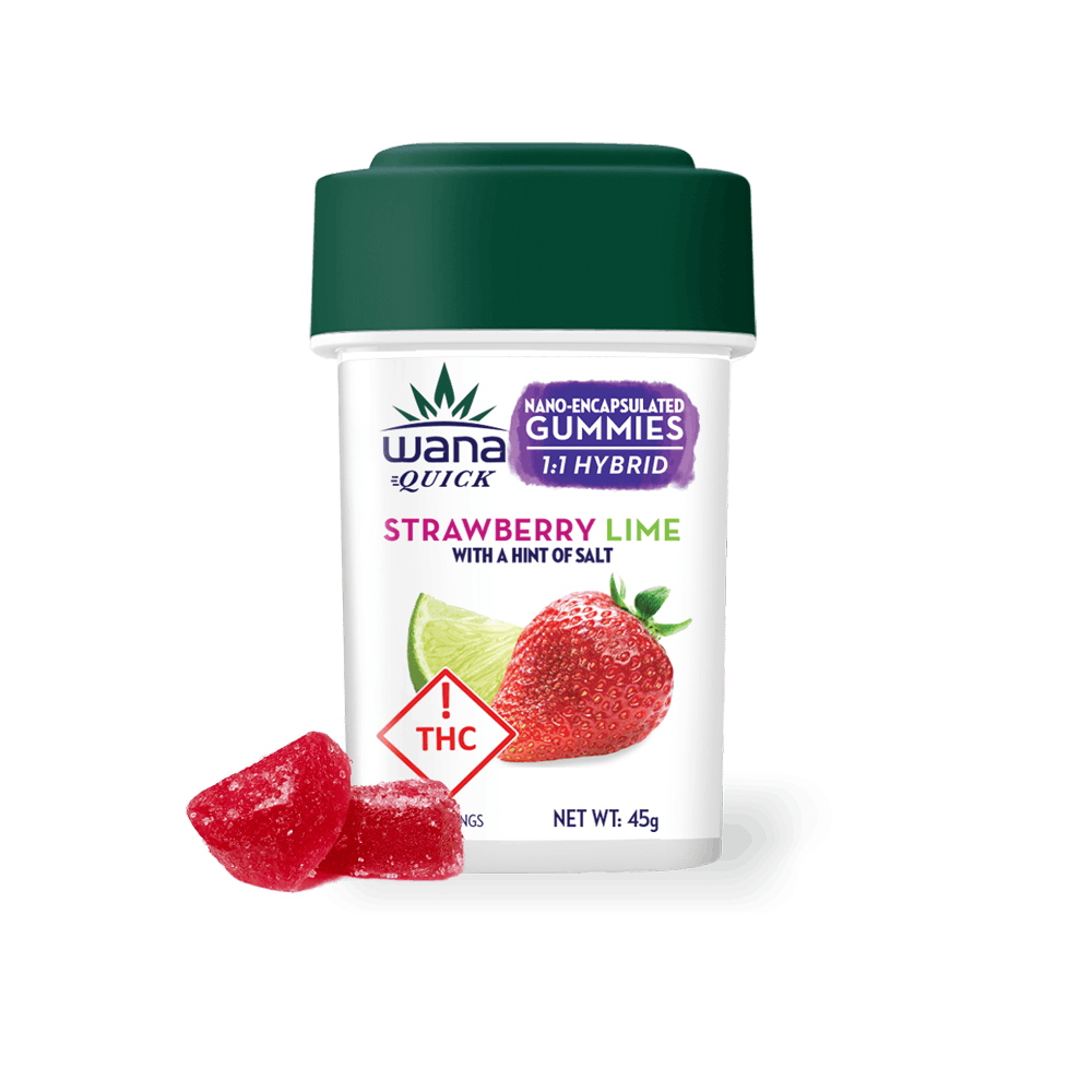 11 Strawberry Lime FastActing Gummies 10pack