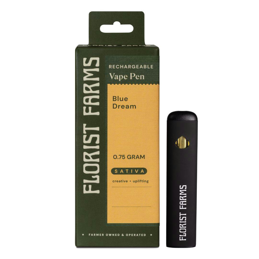 Florist Farms Blue Dream Disposable Vape 1g Sacred Bloom Cannabis