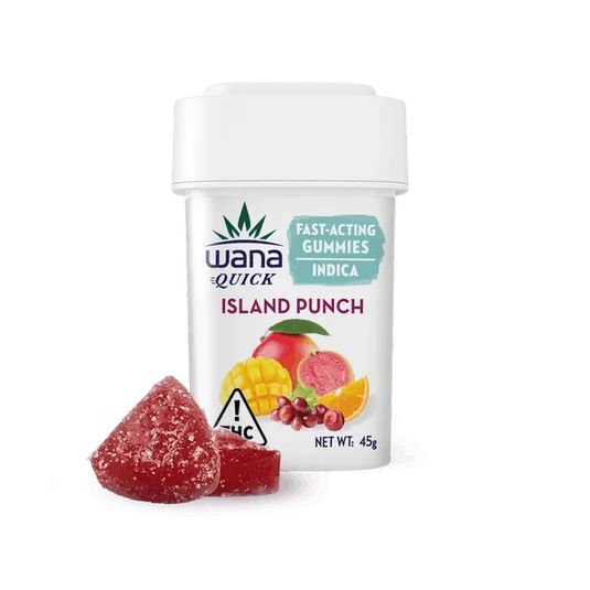 Wana Quick Island Punch 10pk Gummies 100mg