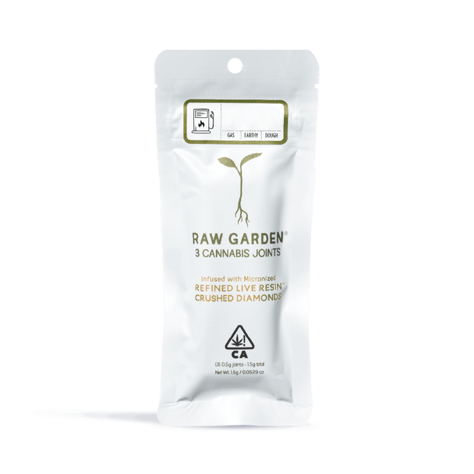 Raw Garden Limetini Infused PreRoll 3pack 1.5g LAX CC