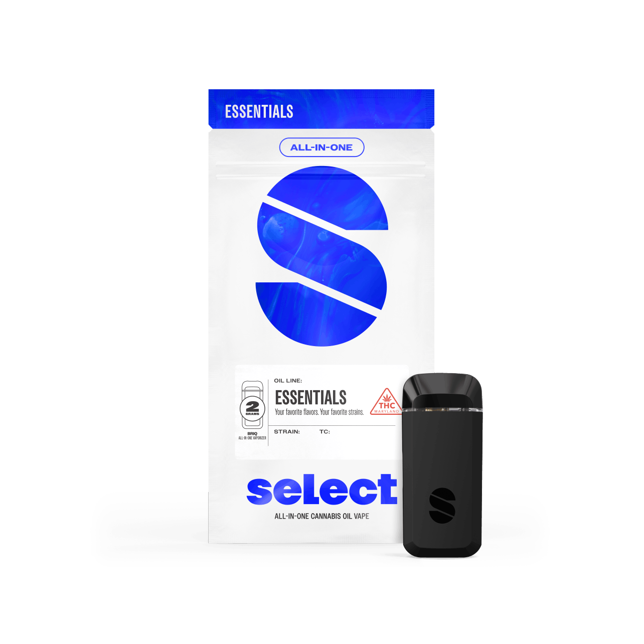 Select Essentials BRIQ Disposable Hybrid Mimosa Curaleaf