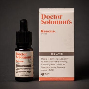 GTI Dr.Solomon's Rescue THC Rich Tincture 15ml 400mg