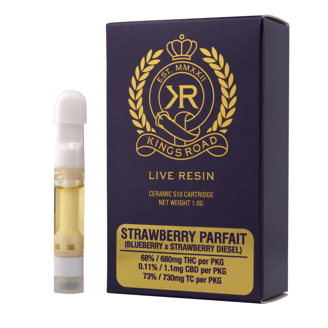 Kingsroad Strawberry Parfait Live Resin 510 Doobie