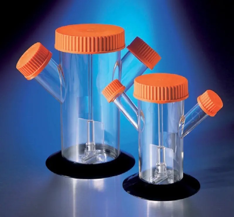 Spinner Flaschen Steril Einweg Corning® 500 Ml Stopfen Belüftet Aus