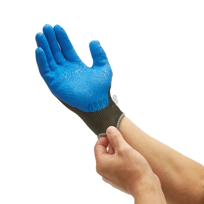 Coated textile glove Jackson Safety* G40 Purple Nitrile SAFESKIN size