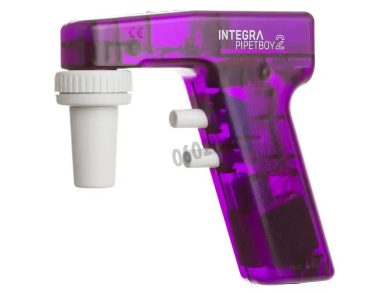 Pipeteador PipetBoy Acu 2 violeta Equipo de laboratorio