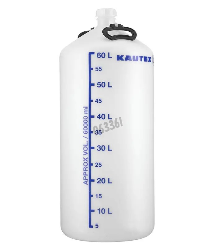 HDPE carboy 60 l without tap