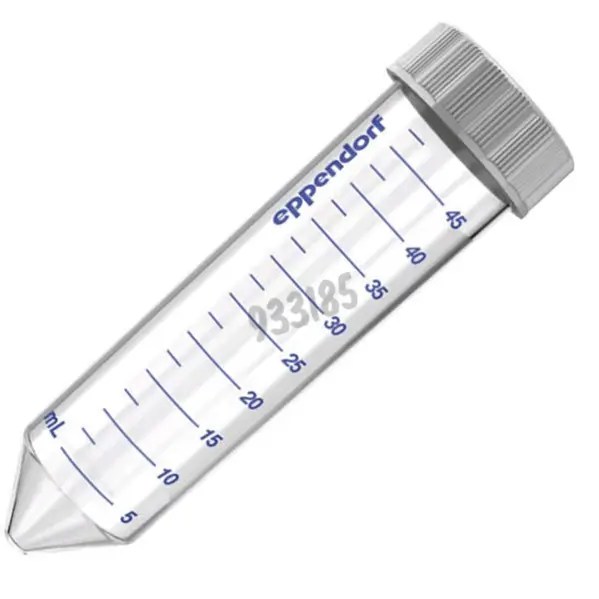 Centrifuge tube Eppendorf Volume 50 ml Ø x h 30 x 116 mm Purity