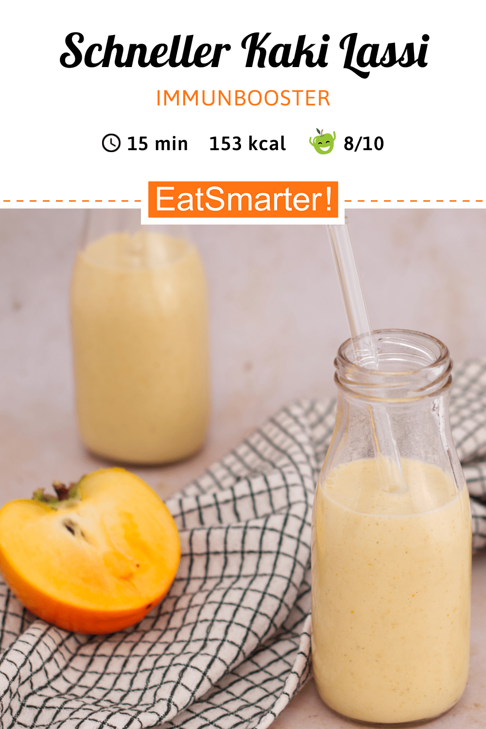 Kaki Lassi Rezept EAT SMARTER