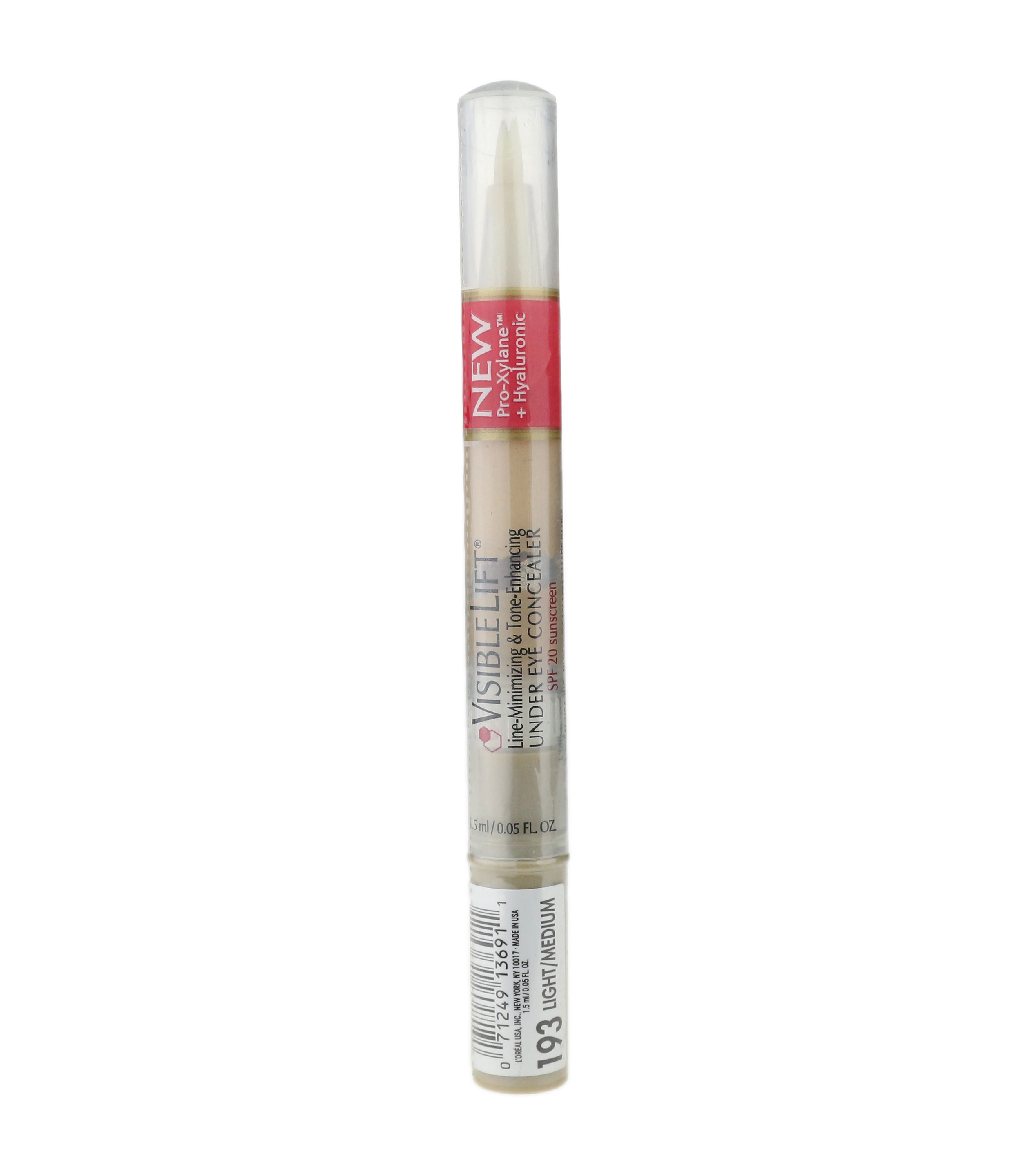 L'Oreal Visible Lift Under Eye Concealer SPF 20 'Light/Medium' 0.05Oz/1