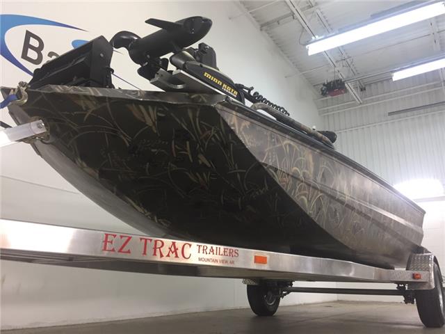 2013 EXCEL F4 MUD BOAT! 17 1/2 FT! WINCH! MUD BUDDY MOTOR! at 20495 for sale in Kingston