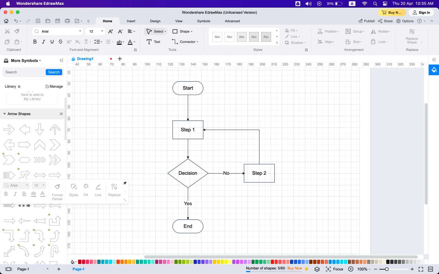 How to Create a Flowchart in Pages A Detailed Guide EdrawMax