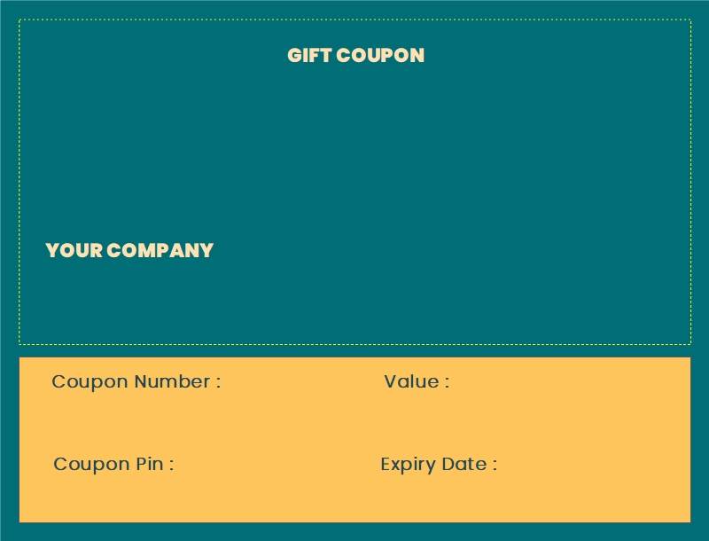 Free Editable Blank Coupon Templates Examples EdrawMax Online