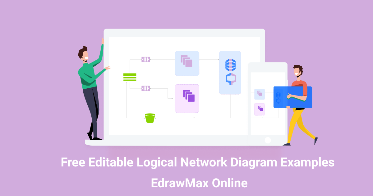 Free Editable Logical Network Diagram Examples | EdrawMax Online
