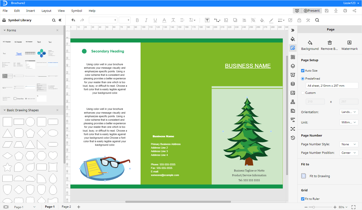 How to Easily Make a Leaflet Online EdrawMax Online