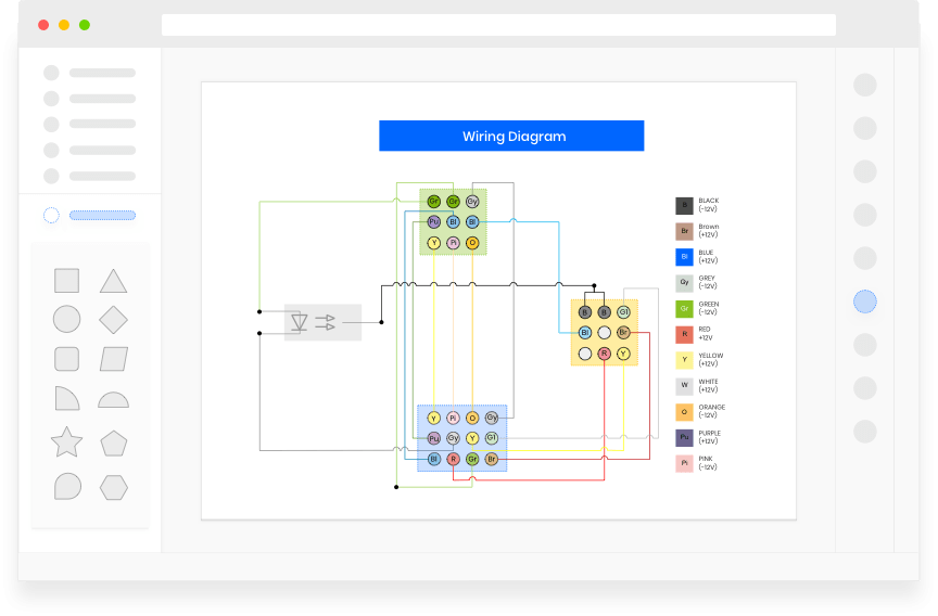 simple electrical wiring software IOT Wiring Diagram